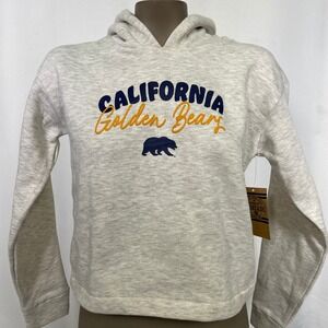 California Golden Bears NCAA Heather Gray Hoodie Sweatshirt Juniors XL 14/16 NWT